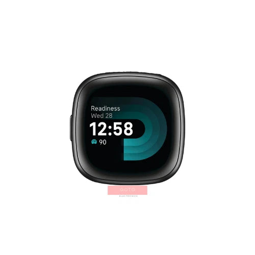 Fitbit Versa 4 Fitness Smartwatch - Graphite Aluminum - Black FB523 - No Band